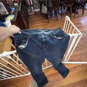 Old Navy Curvy Profile Blue Jeans